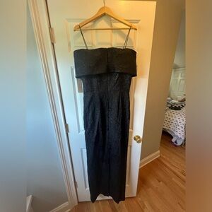 Terri Jon (Rickie Freeman) Black Women’s Gown, size 12, NWT